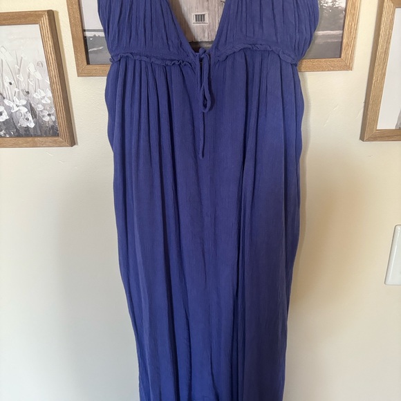 Free People Free-Est Showstopper Maxi Dress in Mystic Blue - Picture 5 of 7
